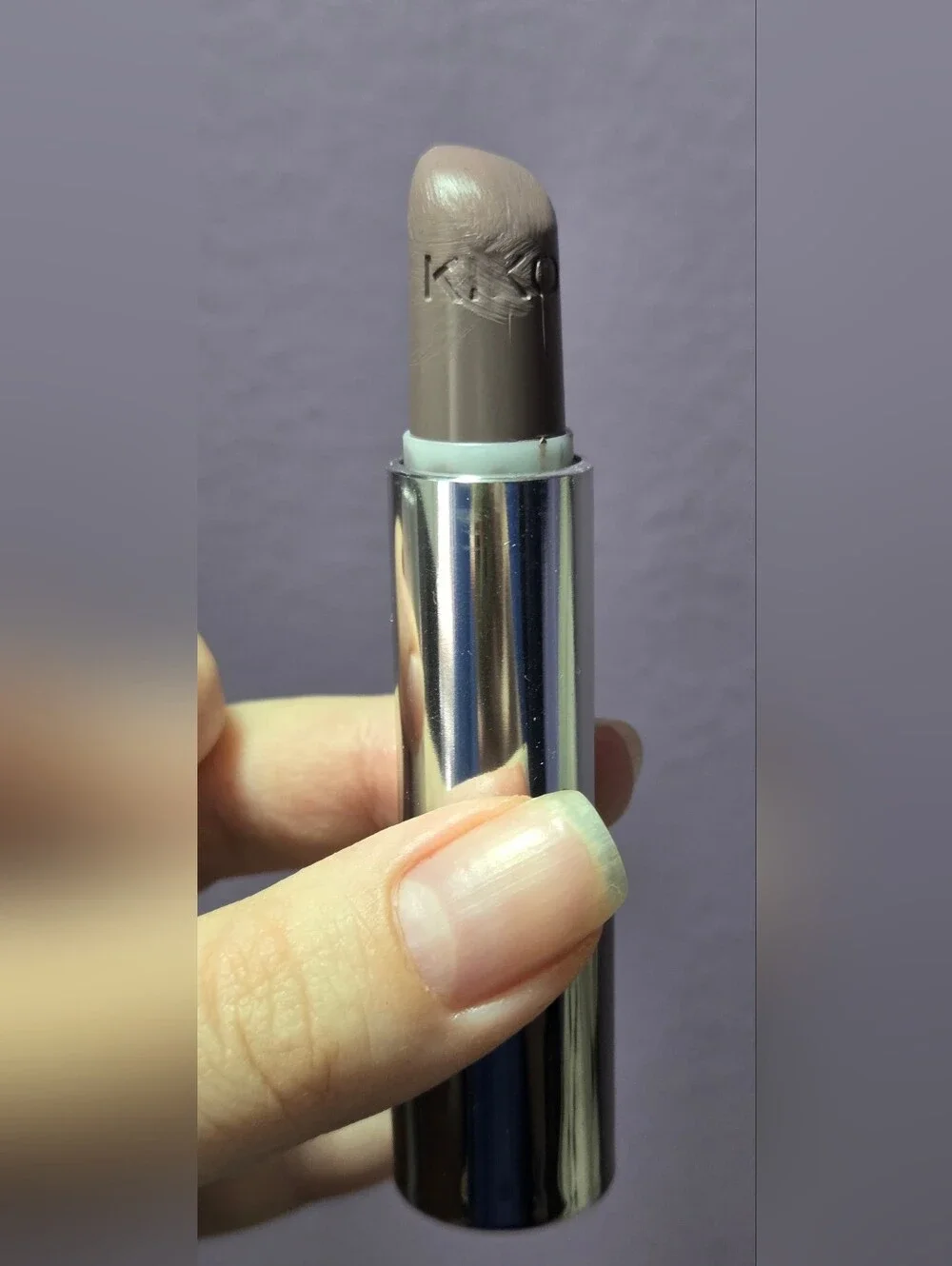 RARE Discontinued HTF Kiko Milano 524 Taupe Lipstick